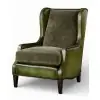 Alamo Olive Leather Chair